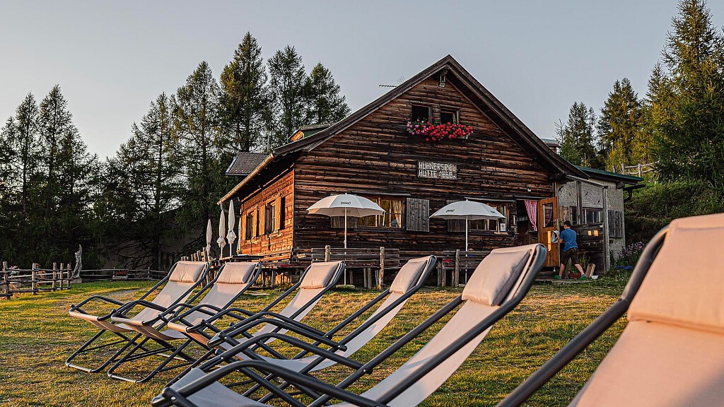Al Rifugio Gallina da Colle Isarco